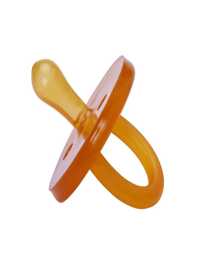 SWEETIE Rubber Pacifier Natural Rubber with Symmetrical Nipple 1 Count 6-12 Months Original Natural Rubber Pacifier - Image 5